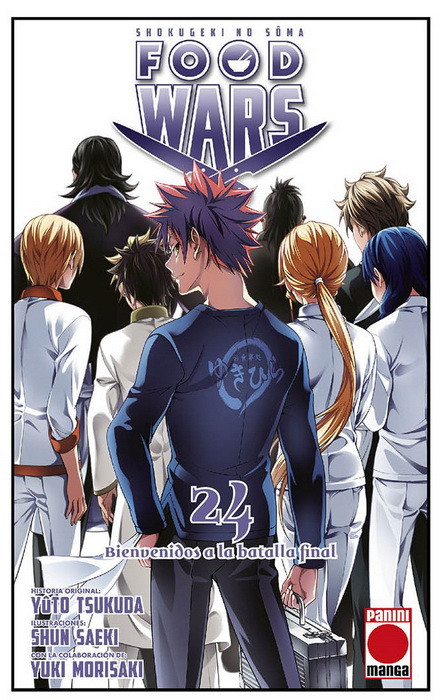 FOOD WARS 24: BIENVENIDOS A LA BATALLA FINAL