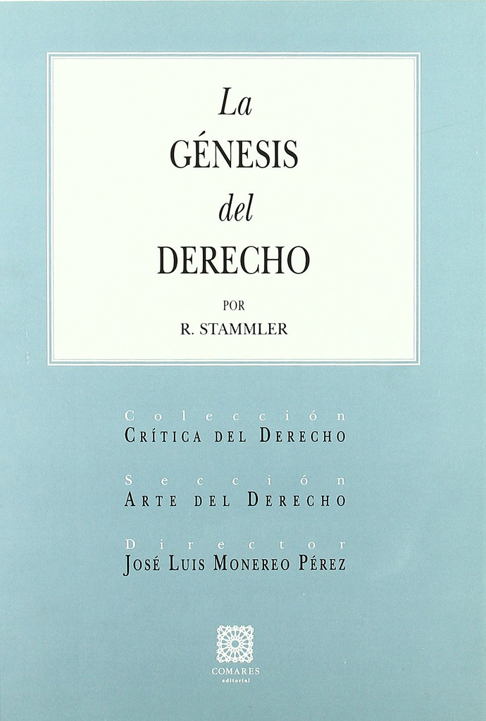 LA GÉNESIS DEL DERECHO
