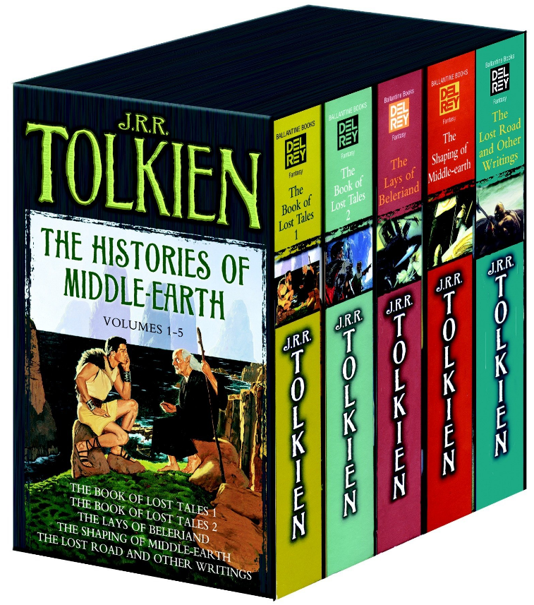THE HISTORIES OF MIDDLE EARTH (box set 5 vols.)