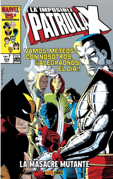 LA IMPOSIBLE PATRULLA-X 07: La masacre mutante (Omnigold, 210-219 USA)