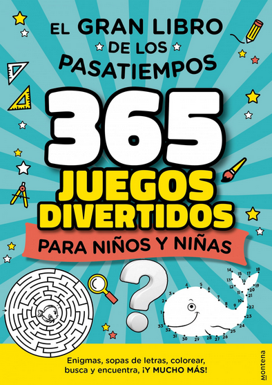 365 JUEGOS DIVERTIDOS  PARA NIÑOS Y NIÑAS