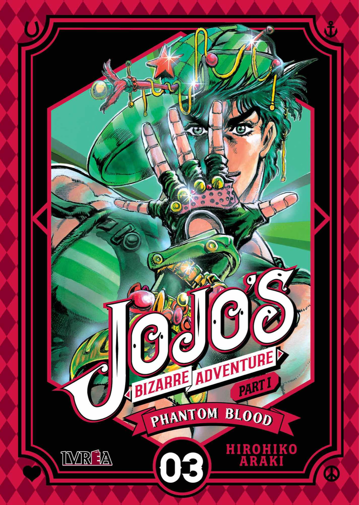 JOJO'S BIZARRE ADVENTURE PARTE 01: PHANTOM BLOOD 03 (de 3)