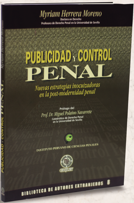 PUBLICIDAD Y CONTROL PENAL