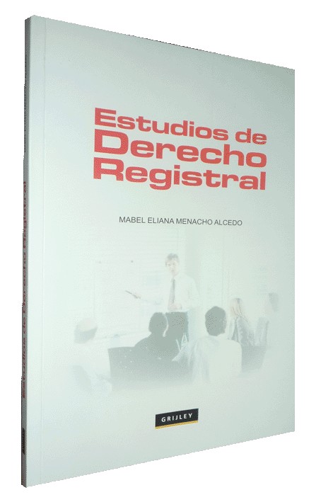 ESTUDIOS DE DERECHO REGISTRAL