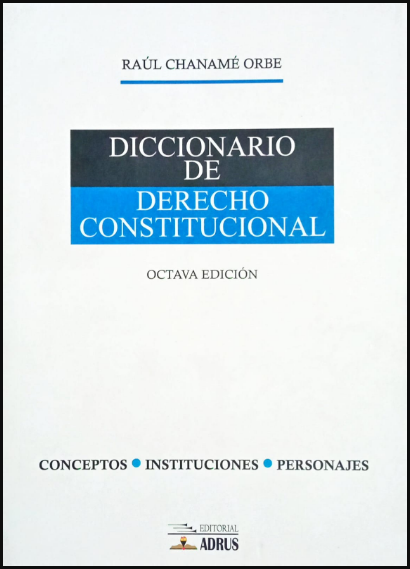 DICCIONARIO DE DERECHO CONSTITUCIONAL