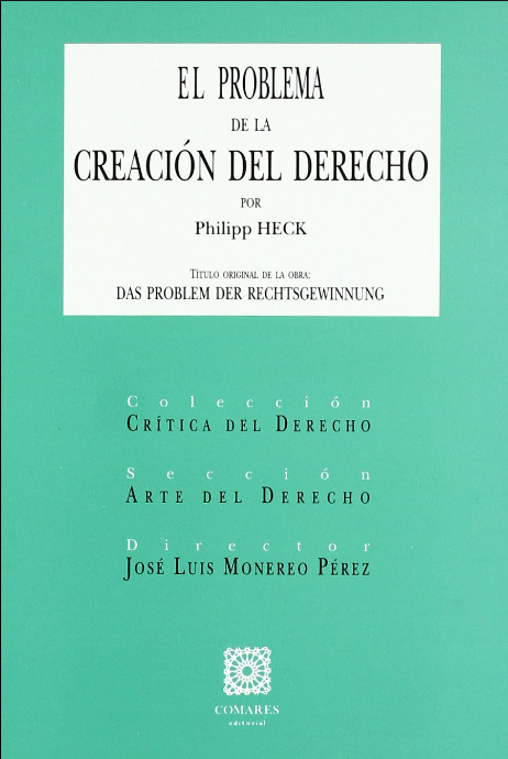 EL PROBLEMA DE LA CREACIÓN DEL DERECHO