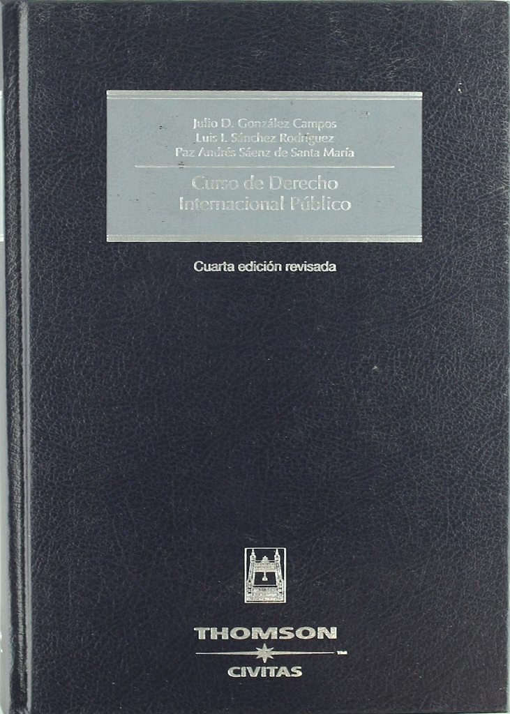 CURSO DE DERECHO INTERNACIONAL PÚBLICO