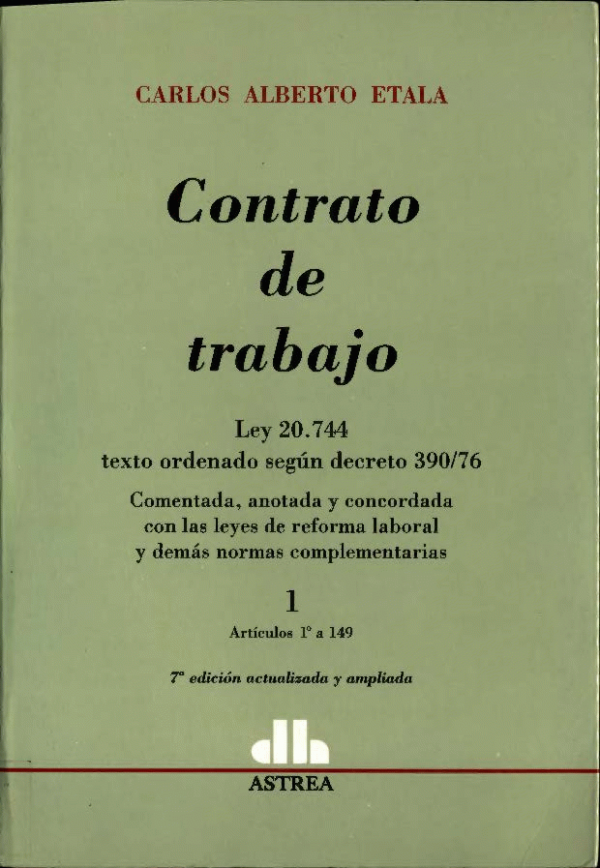 CONTRATO DE TRABAJO