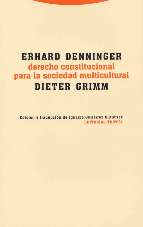 DERECHO CONSTITUCIONAL PARA LA SOCIEDAD MULTICULTURAL