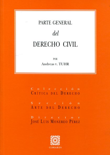 PARTE GENERAL DEL DERECHO CIVIL