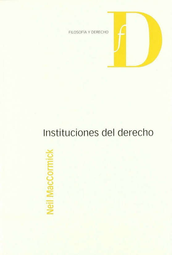INSTITUCIONES DEL DERECHO
