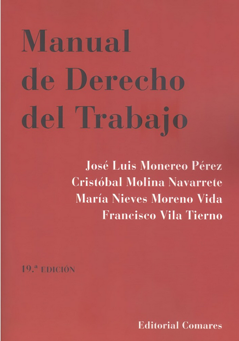 MANUAL DE DERECHO DEL TRABAJO