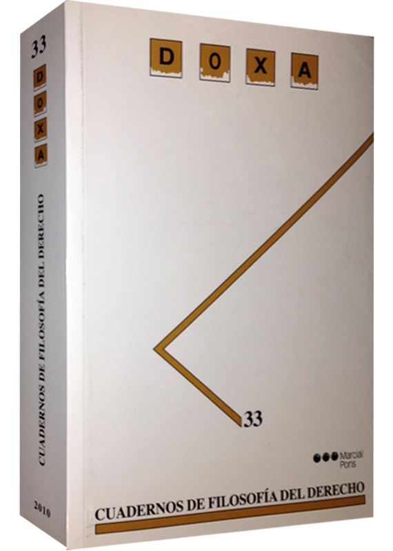 DOXA, CUADERNOS DE FILOSOFÍA DEL DERECHO N° 33