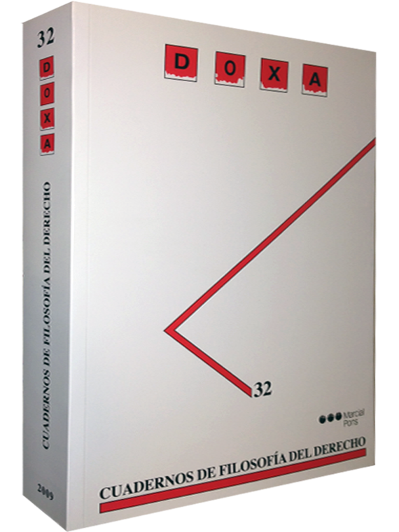 DOXA, CUADERNOS DE FILOSOFÍA DEL DERECHO N° 32