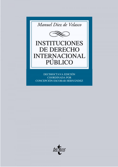 INSTITUCIONES DE DERECHO INTERNACIONAL PÚBLICO