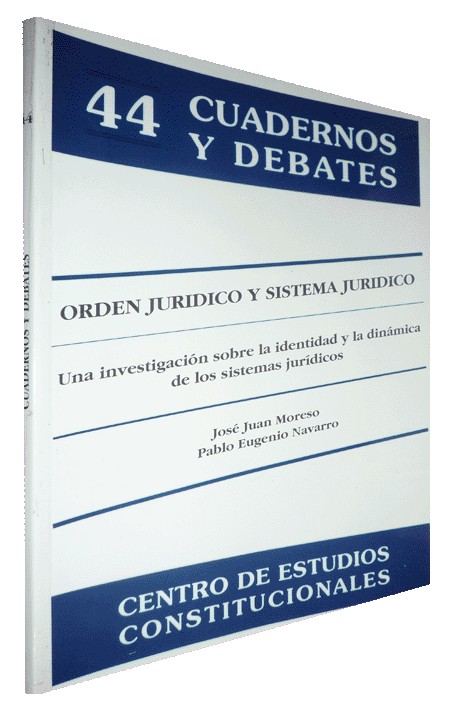 ORDEN JURÍDICO Y SISTEMA JURÍDICO