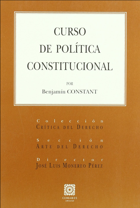 CURSO DE POLÍTICA CONSTITUCIONAL