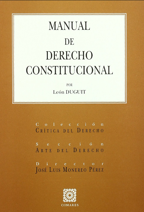MANUAL DE DERECHO CONSTITUCIONAL
