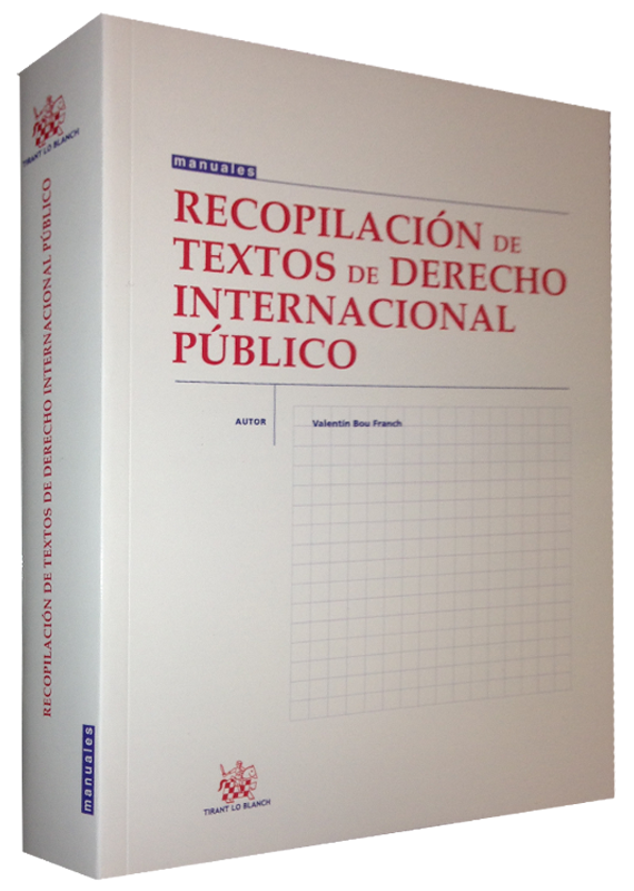 RECOPILACIÓN DE TEXTOS DE DERECHO INTERNACIONAL PÚBLICO