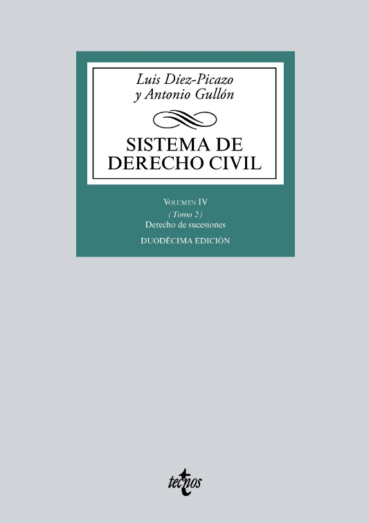 SISTEMA DE DERECHO CIVIL IV,2