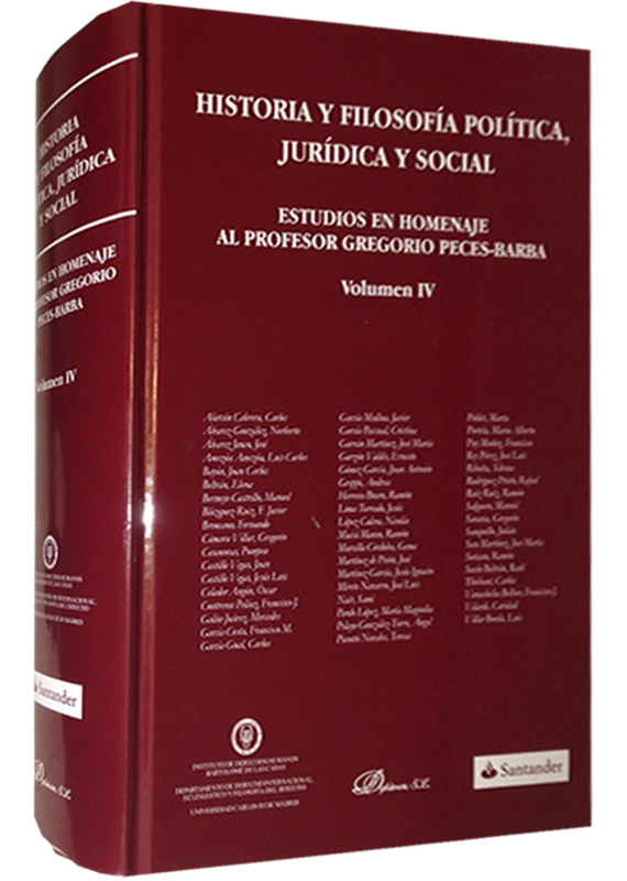 HISTORIA Y FILOSOFÍA POLÍTICA, JURÍDICA Y SOCIAL