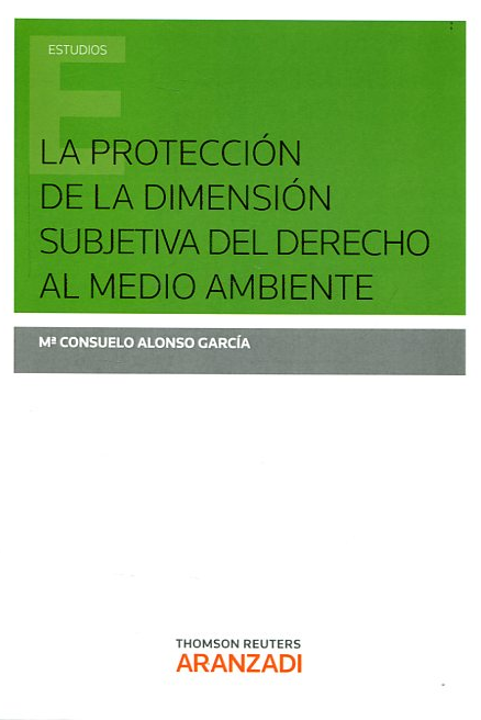 LA PROTECCIÓN DE LA DIMENSIÓN SUBJETIVA DEL DERECHO AL MEDIO AMBIENTE