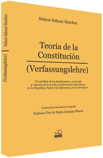 TEORÍA DE LA CONSTITUCIÓN (Verfassungslehre)