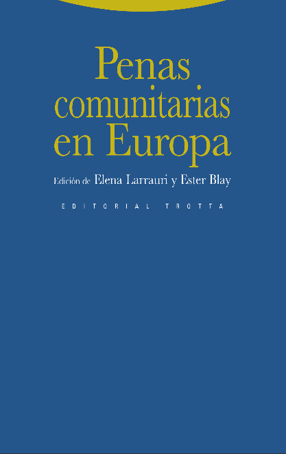 PENAS COMUNITARIAS EN EUROPA