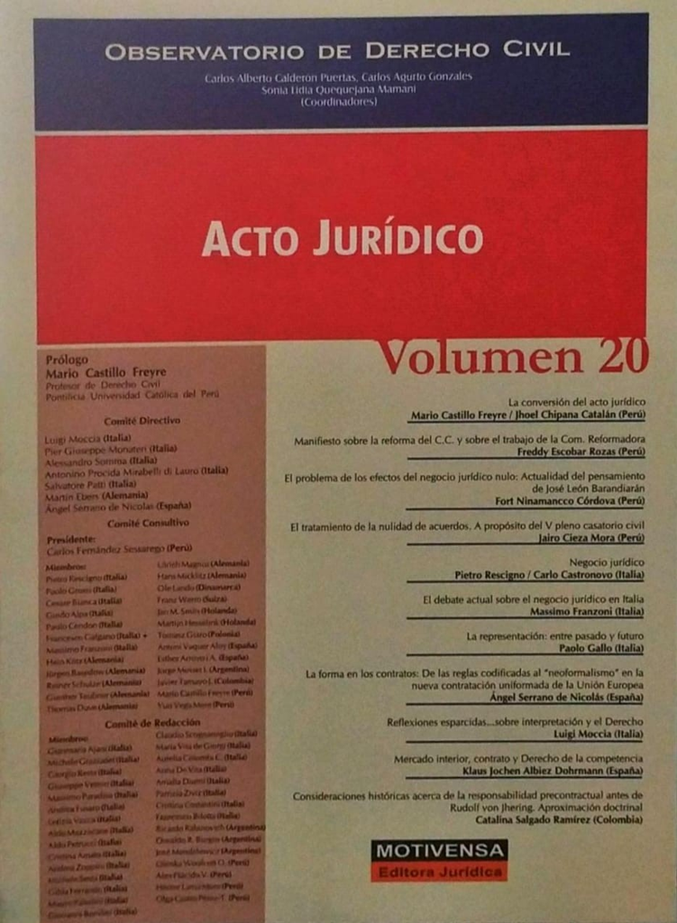 ACTO JURÍDICO
