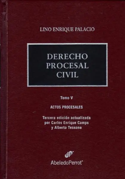 DERECHO PROCESAL CIVIL TOMO V