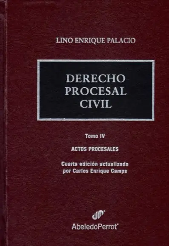 DERECHO PROCESAL CIVIL TOMO IV