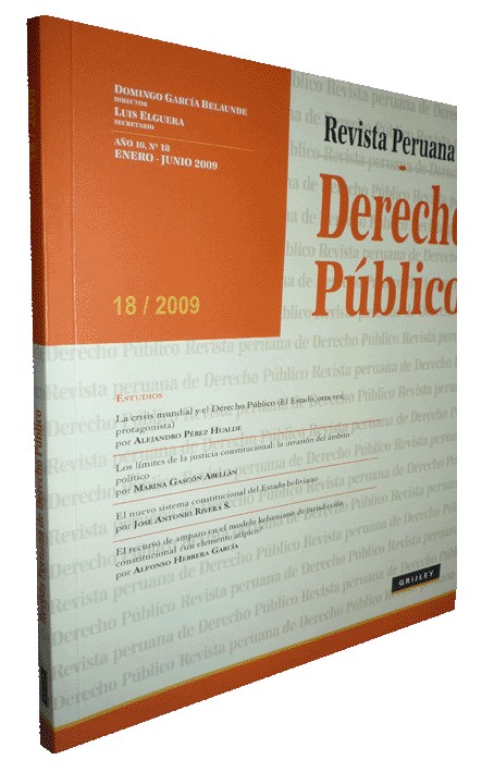 REVISTA PERUANA DE DERECHO PÚBLICO 18