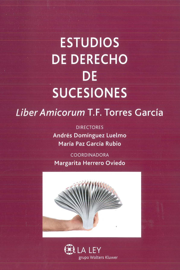 ESTUDIOS DE DERECHO DE SUCESIONES