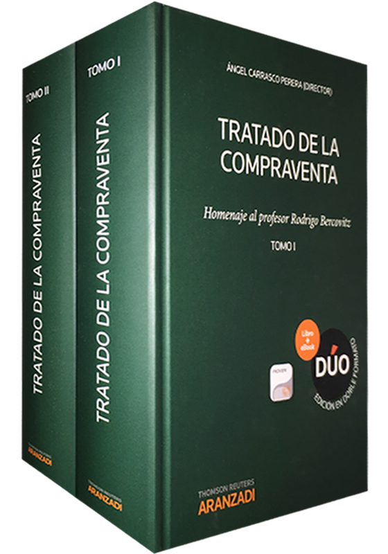 TRATADO DE COMPRAVENTA: Homenaje al profesor Rodrigo Bercovitz