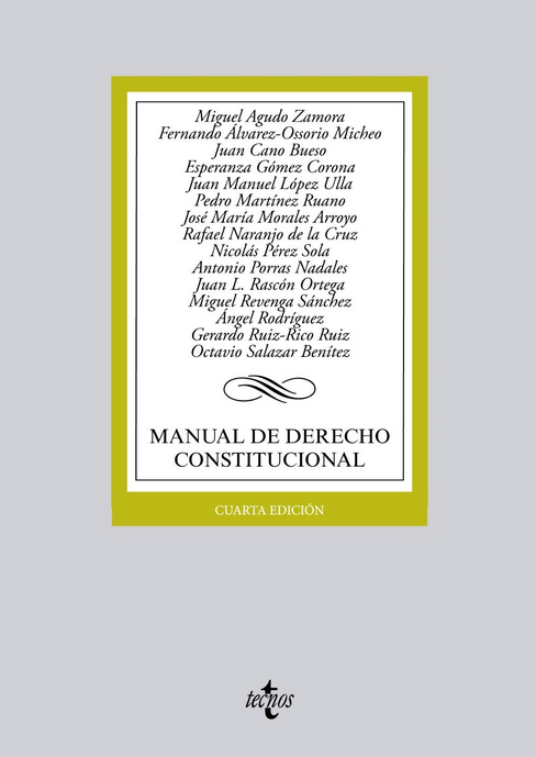 MANUAL DE DERECHO CONSTITUCIONAL