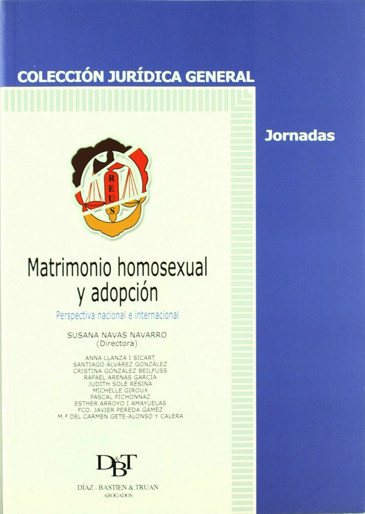 MATRIMONIO HOMOSEXUAL Y ADOPCIÓN