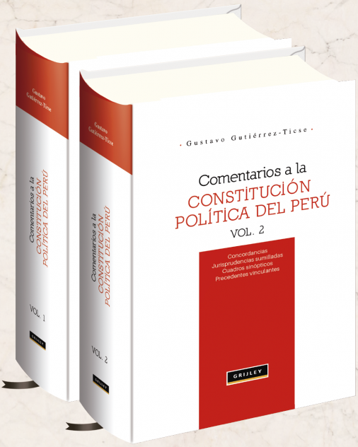 COMENTARIOS A LA CONSTITUCIÓN POLÍTICA DEL PERÚ (2 Vols.)