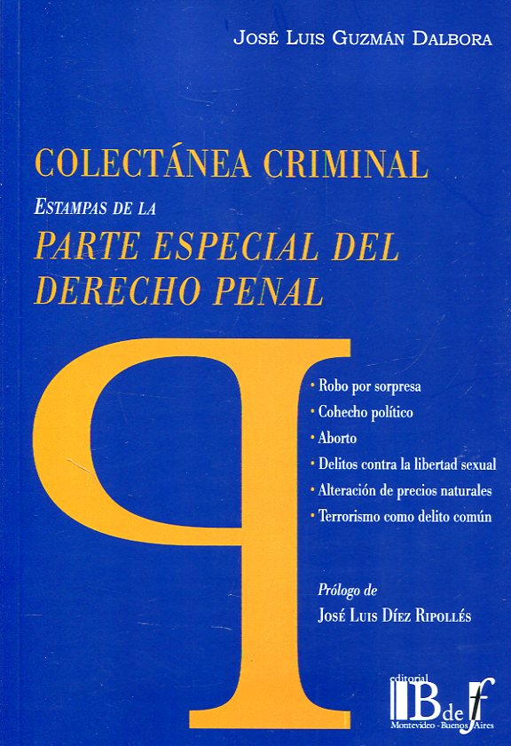 COLECTÁNEA CRIMINAL