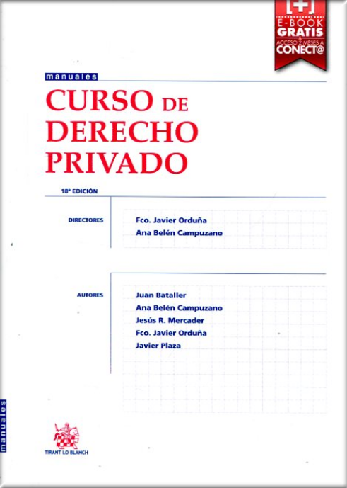 CURSO DE DERECHO PRIVADO