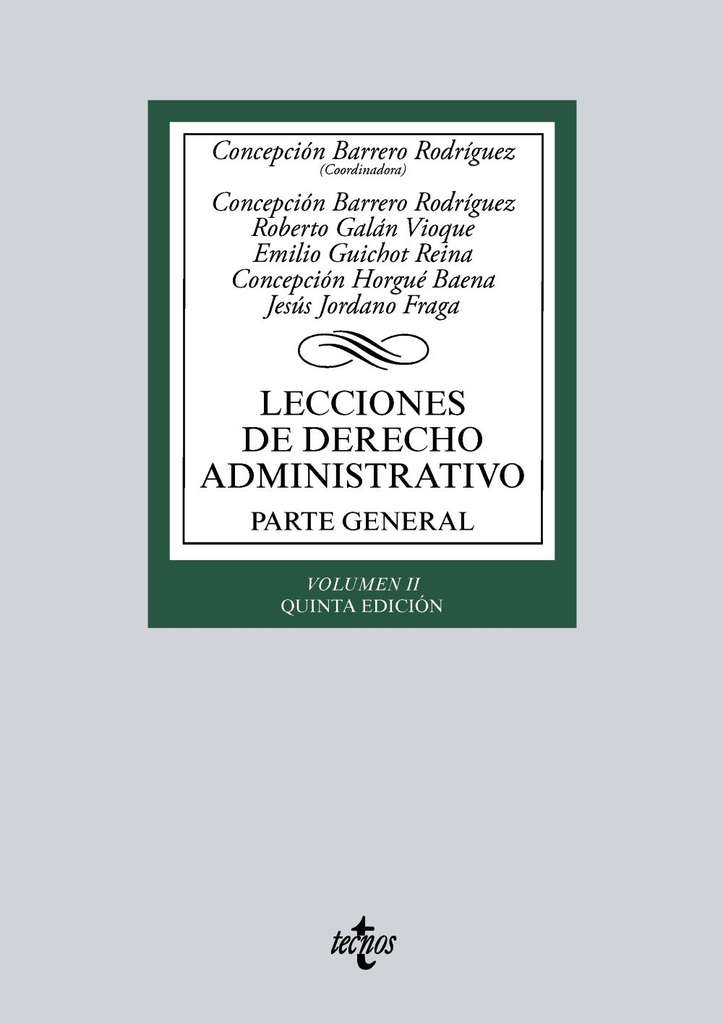 LECCIONES DE DERECHO ADMINISTRATIVO II