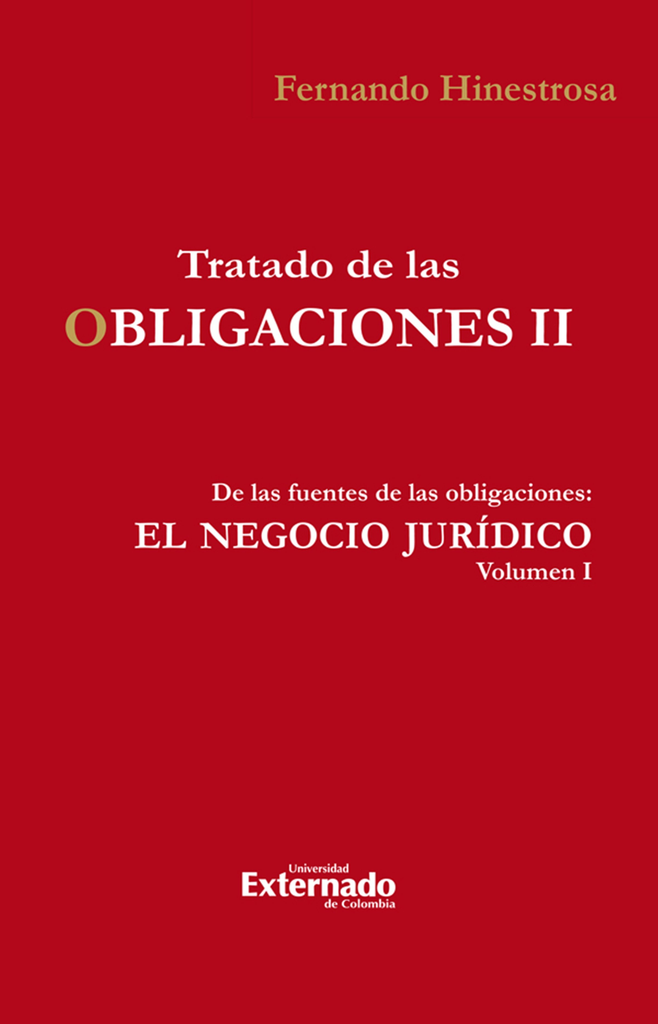 TRATADO DE LAS OBLIGACIONES II,1