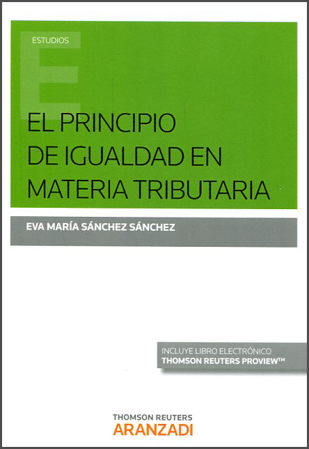 EL PRINCIPIO DE IGUALDAD EN MATERIA TRIBUTARIA