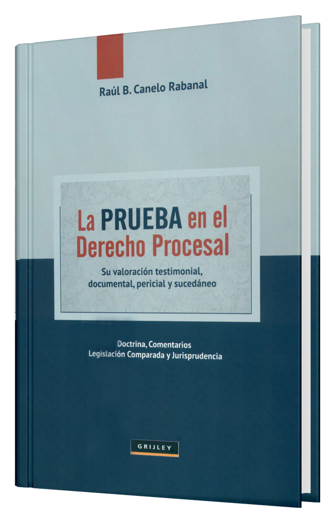 LA PRUEBA EN EL DERECHO PROCESAL
