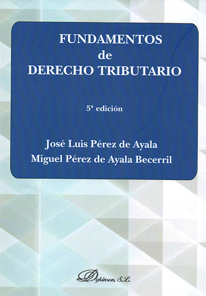 FUNDAMENTOS DE DERECHO TRIBUTARIO