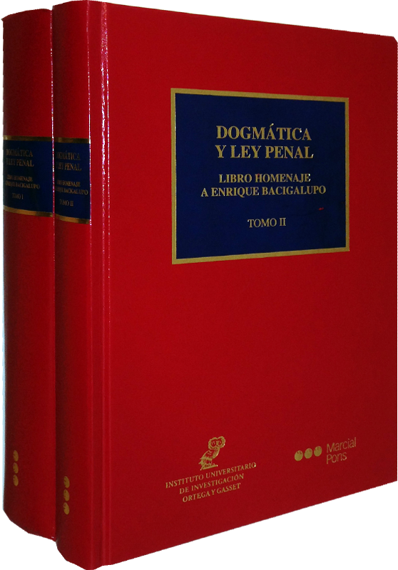 DOGMÁTICA Y LEY PENAL (2 vols.)