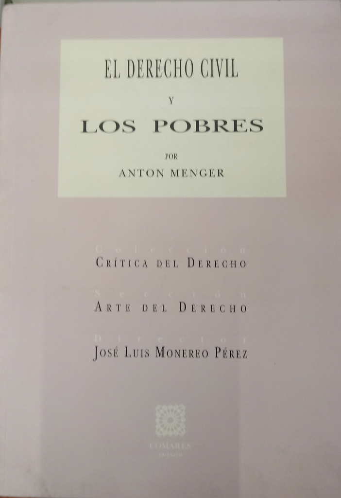 EL DERECHO CIVIL Y LOS POBRES