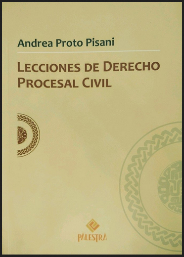 LECCIONES DE DERECHO PROCESAL CIVIL