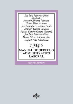 MANUAL DE DERECHO ADMINISTRATIVO LABORAL