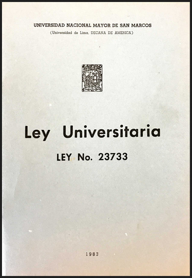 LEY UNIVERSITARIA