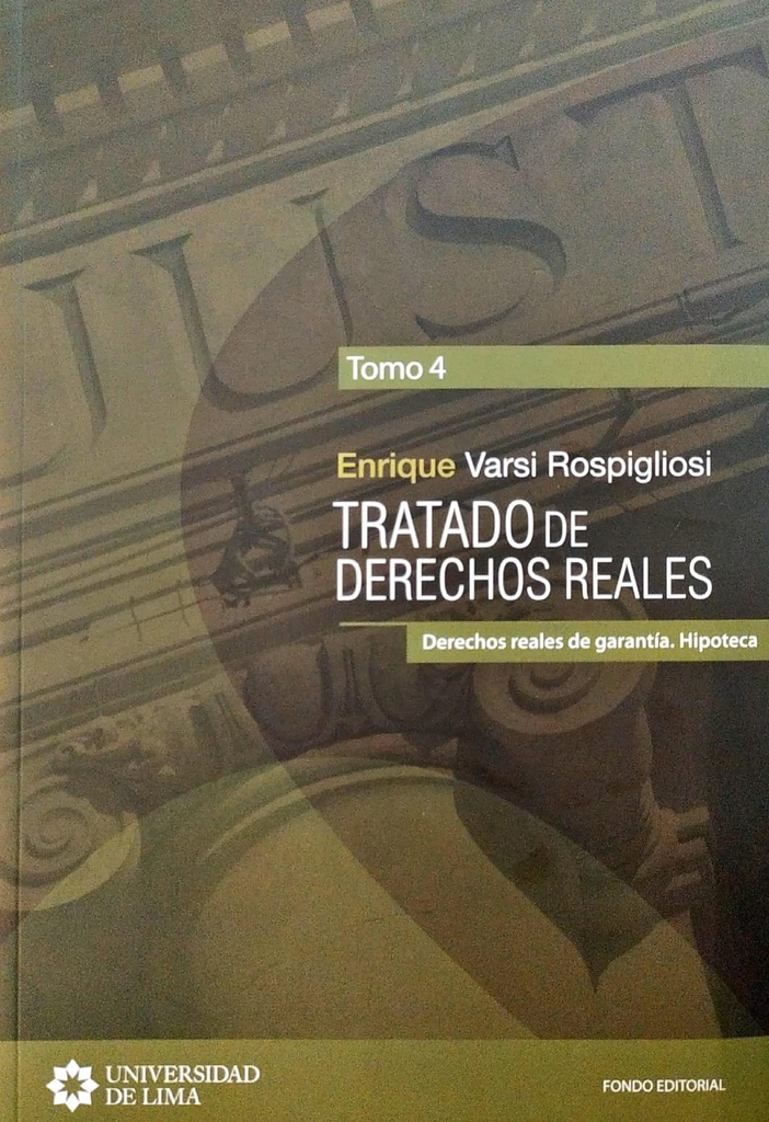 TRATADO DE DERECHOS REALES IV